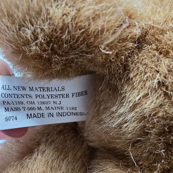 Prestige Toy Corp Moose Plush Jingle‎ Bell Rattle Christmas Stuffed Animal 90s - Picture 9 of 11